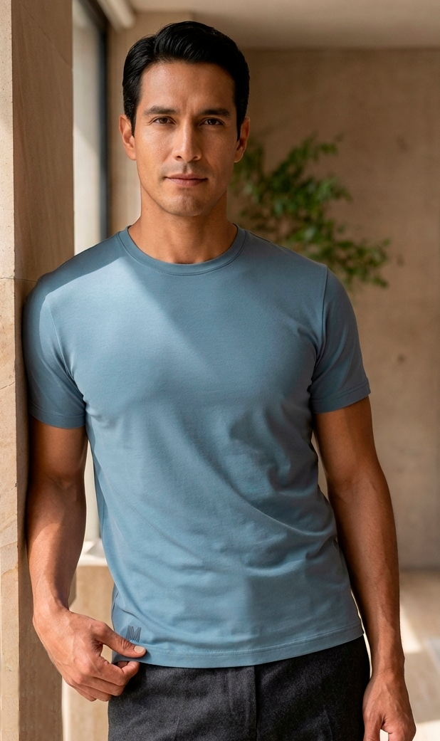 Playera 100% Algodón Pima